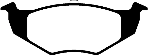 Brake Pad Set, disc brake (PLU1101)