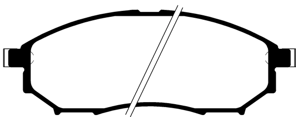 Brake Pad Set, disc brake (PLU1260)