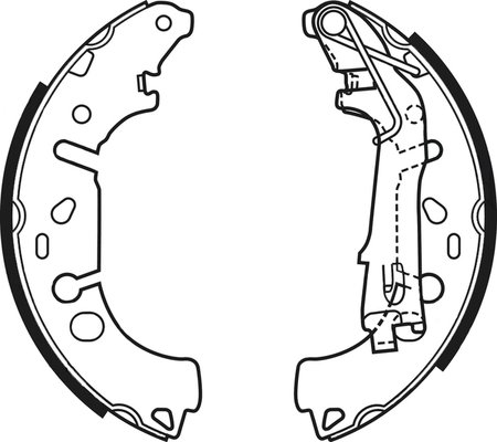 Brake Shoe Set (ABS4100)