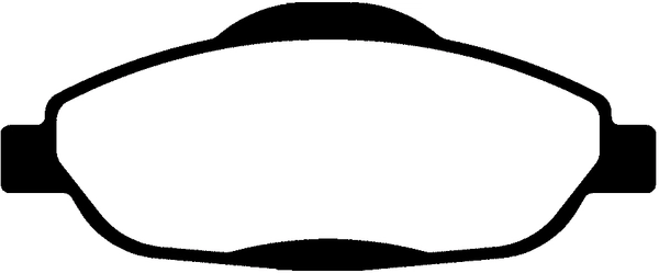Brake Pad Set, disc brake (PLU1368)