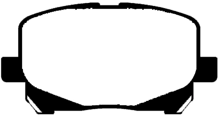 Brake Pad Set, disc brake (PLU3885)