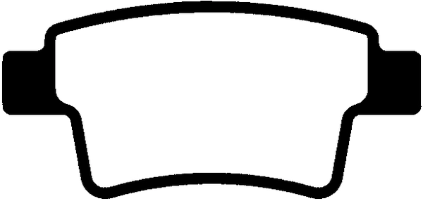 Brake Pad Set, disc brake (PLU1282)
