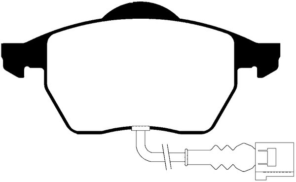 Brake Pad Set, disc brake (PLU3799)