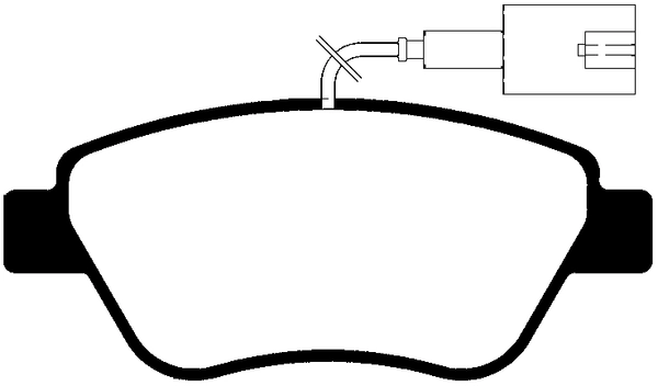 Brake Pad Set, disc brake (PLU3753)