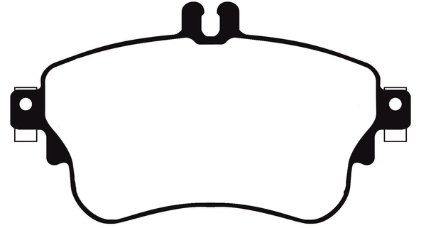 Brake Pad Set, disc brake (PLU2220)