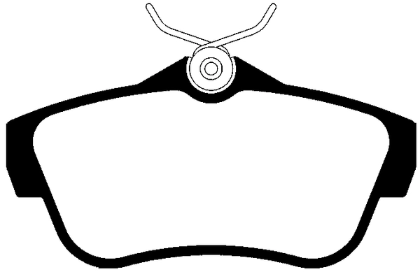 Brake Pad Set, disc brake (PLU1297)