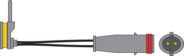 Warning Contact, brake pad wear (AWL183)