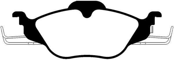 Brake Pad Set, disc brake (PLU3671)