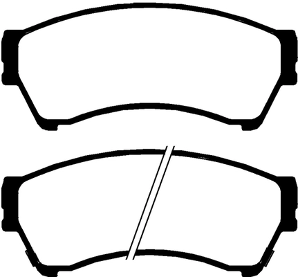 Brake Pad Set, disc brake (PLU2029)