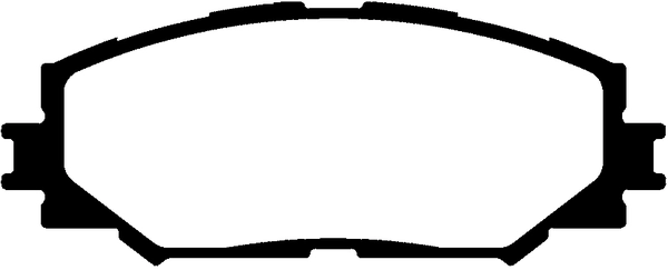 Brake Pad Set, disc brake (PLU1348)