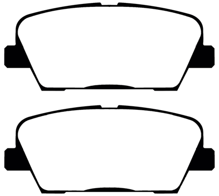 Brake Pad Set, disc brake (PLU2351)