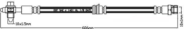 Brake Hose (ABH1194)