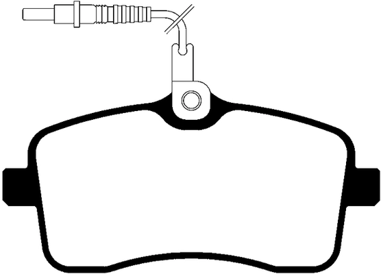 Brake Pad Set, disc brake (PLU1147)