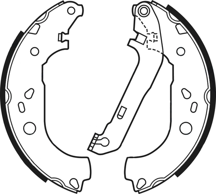 Brake Shoe Set (ABS4087)