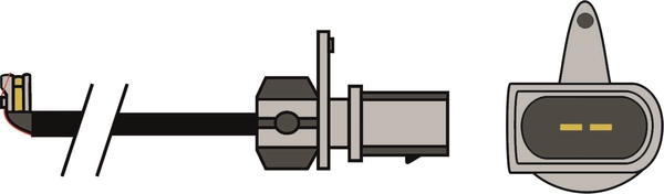 Warning Contact, brake pad wear (AWL372)
