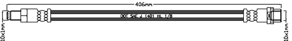 Brake Hose (ABH1272)
