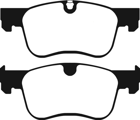 Brake Pad Set, disc brake (PLU2254)