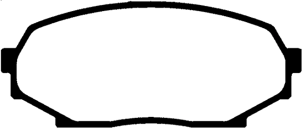 Brake Pad Set, disc brake (PLU653)