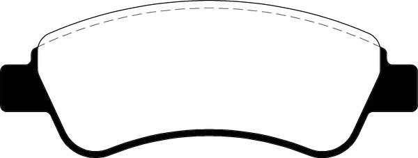 Brake Pad Set, disc brake (PLU3741)