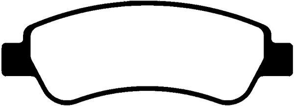 Brake Pad Set, disc brake (PLU1344)
