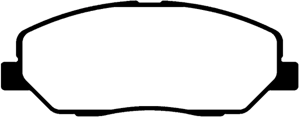 Brake Pad Set, disc brake (PLU1323)