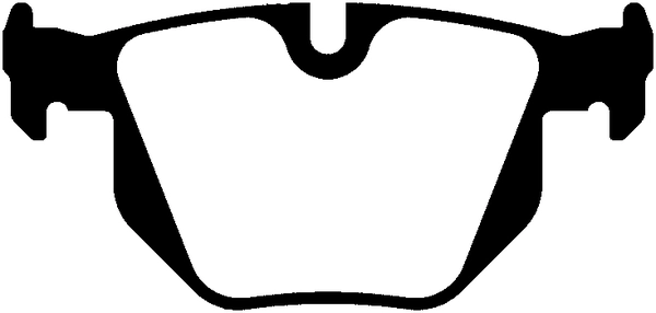 Brake Pad Set, disc brake (PLU1370)