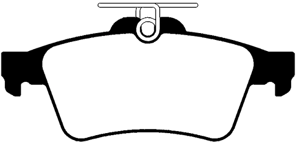 Brake Pad Set, disc brake (PLU1199)