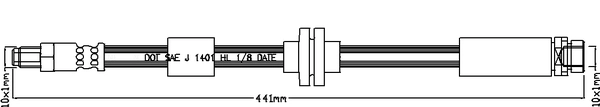 Brake Hose (ABH1109)