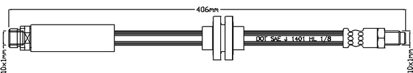 Brake Hose (ABH1217)