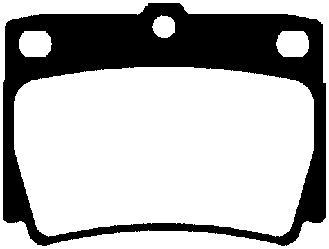 Brake Pad Set, disc brake (PLU3769)