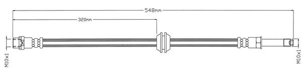 Brake Hose (ABH1180)