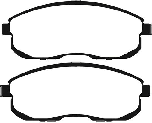 Brake Pad Set, disc brake (PLU2176)