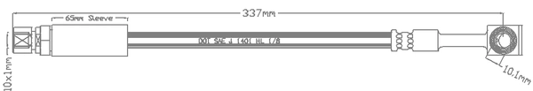 Brake Hose (ABH1054)