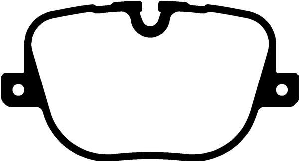 Brake Pad Set, disc brake (PLU2079)