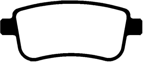 Brake Pad Set, disc brake (PLU2058)