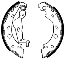 Brake Shoe Set (ABS4032)