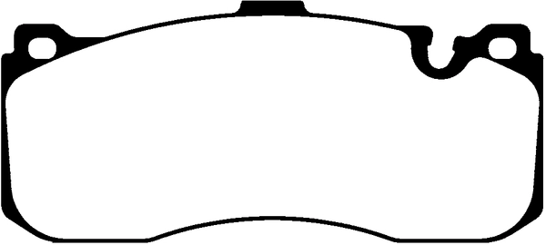 Brake Pad Set, disc brake (PLU2008)