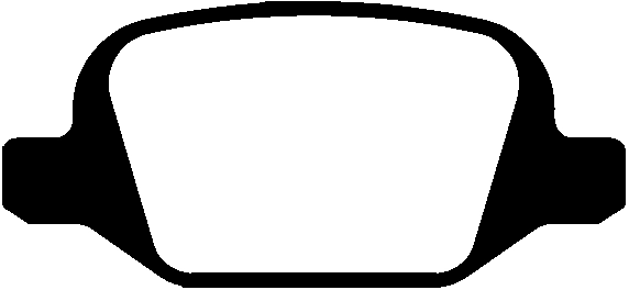 Brake Pad Set, disc brake (PLU3874)