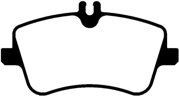 Brake Pad Set, disc brake (PLU3743)