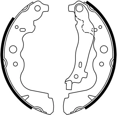 Brake Shoe Set (ABS4201)