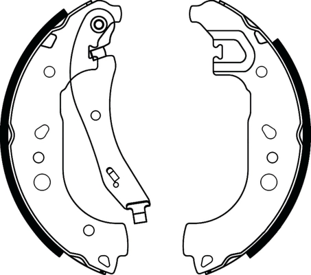 Brake Shoe Set (ABS4160)