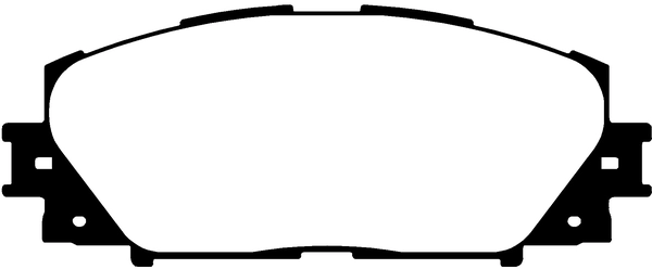Brake Pad Set, disc brake (PLU2102)