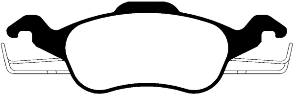 Brake Pad Set, disc brake (PLU3627)