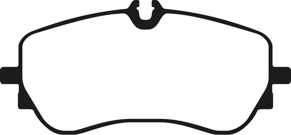 Brake Pad Set, disc brake (PLU4624)