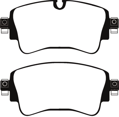 Brake Pad Set, disc brake (PLU2305)