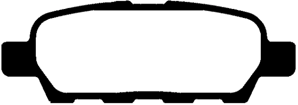 Brake Pad Set, disc brake (PLU3950)