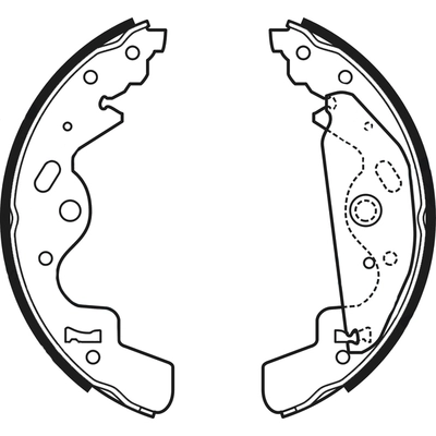 Brake Shoe Set (ABS4076)