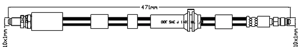 Brake Hose (ABH1139R)