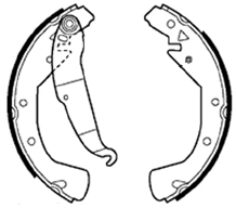 Brake Shoe Set (ABS545)