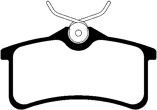 Brake Pad Set, disc brake (PLU3994)